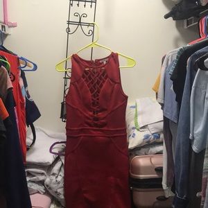 CHARLOTTE RUSSE RED DRESS